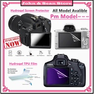 Camera Hydrogel Screen Protector for Canon EOS M50 Mark II / Canon EOS 3000D / Canon EOS M200 / EOS 