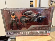 SIC幪面超人亞馬遜 Vol. 21 Kamen Rider Amazon Jungler 亞馬遜連電單車 內全新未使用