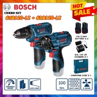 Bosch GSR120-LI + GDR120-LI (Cordless Drill / Driver) Combo Set