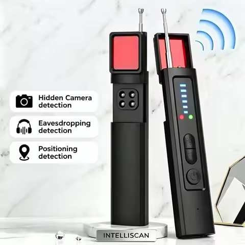 Camera Detector GPS Tracker Finder RF Signal Eavesdropping Device Scanner for Hotel Travel Privacy