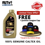 Caltex Havoline Super 4T 10W50 Fully Syn 1L (FOC Justice League Cap) - Caltex Motorcycle Oil