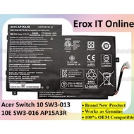 Acer Aspire Switch 10 SW3-013 10E SW3-016 Series 1ICP4/91/91-2 AP15A3R Laptop Battery