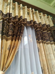 GORDEN PINTU DAN JENDELA/TIRAI PINTU DAN JENDELA BELAH DUA