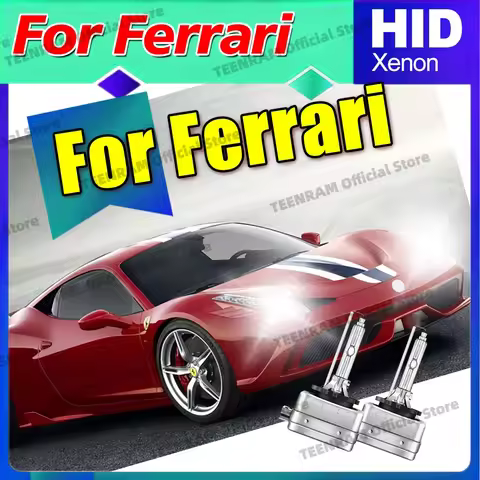 2x 35W HID Xenon D1S D1 Headlight 6000K 8000K For Ferrari 458 Italia 599 GTB Fiorano 2006-2012 612 S