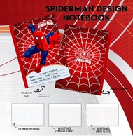 CUSTOMIZED SPIDERMAN STAPLE NOTEBOOK