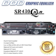New Equalizer Dod Sr 430 Ekualiser Audio 2 X 15 Band Sr430Xlr Original