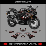 Motorcycle Striping r15 v4/sticker decal yamaha yzf r15 v4/sticker lis Variation r15v4 coneccted