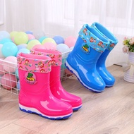 2-10 Years Old Children Rain Boots, Men Women Waterproof Shoes, Cotton Warm Rain Boots, Cute Cartoon