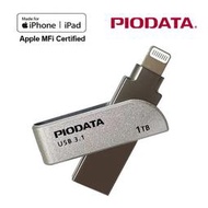 ＊鼎強數位館＊PIODATA iXflash Lightning USB3.1 1000GB iOS專用OTG雙頭隨身碟