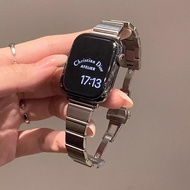 Bamboo Small Waist Simple Fashion Strap Ladies/app-le iwatch s10/1-9 Generation Strap