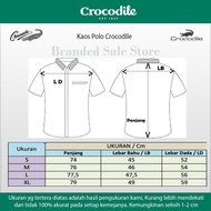 Polo Shirt , Kaos Kerah CROCODILE Diamond, 3482