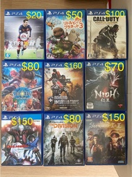 PS4 PlayStation game : 莎木/ The division/ devil may cry 4 special edition/ Nioh 仁王/ Bio hazard umbrel