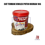 Cat Tembok Vinilex Putih uk 1 kg Kaleng Kecil Mini Nippon