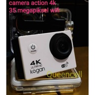 original [promo] kamera kogan wifi 4k 1080p lcd 2.0. - putih