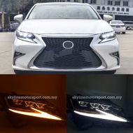Lexus ES250 Head Lamp Projector DRL Led Black 2013 2014 2015 2016 2017