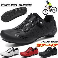 Road Cycling Shoes for Men and Women SPD Cleats Bike Shoes Original on Sale Unisex Cleat Mtb Mountain Bike Shoes Ultralight and Breathable Bicycle Shoes Nylon Sole Training Shimano Riding Shoes COD(37-46)