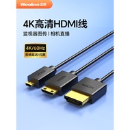 Soft HDMI Cable mini Ultra-Fine 4K60p HD Micro Suitable for Sony Canon Camera Monitor Cable