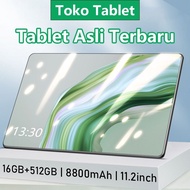2025 Tablet Android Tablet Asli Baru Bekal Jualan Tablet 16GB + 512GB Dual SIM 5G Tablet Game