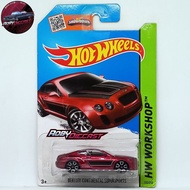 Hot Wheels Bentley Continental Supersports Red Workshop