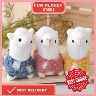 Alpaca Pendant Plush Toy Cute Small Size Alpaca Doll Keychain Bag Pendant Alpaca Toy for Kids