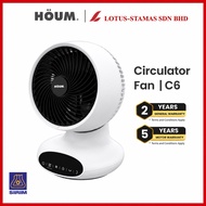 SIRIM APPROVED - HOUM C6 C8 AIR CIRCULATION TABLE FAN WITH 13A PLUG TOP