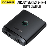 BASEUS AirJoy Series 2 in 1 HDMI Switch 4K 60Hz TV Monitor Setup Box Display Computer