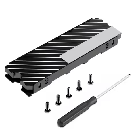 Advanced Metal Heatsink For M2 Drive Optimized Heat Spreading Surface