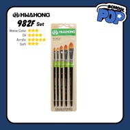 HWAHONG Korean Fine Tip Art & Nail Brush 982F Series | Detail Makeup Brush
