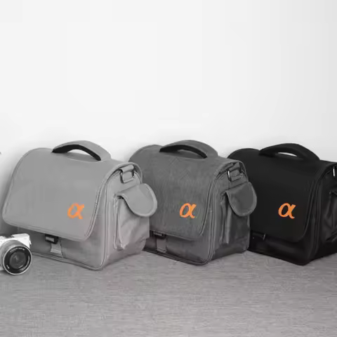 Roadfisher Waterproof Mirrorless Camera Shoulder Bag Insert Case For Canon Nikon Sony Zve10 A6400 A6