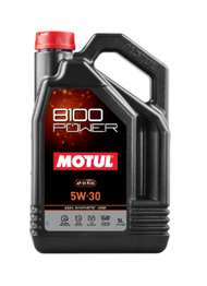 ** ของแท้ ** 5 ลิตร MOTUL 8100 Power API SN PLUS 0W20 5W30 5W40 5W50 5 L. น้ำมันเครื่องสังเคราะห์แท้