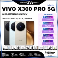 VIVO X300 Pro 5G [32GB*(16+16)GB RAM 512GB ROM / 32GB*(16+16)GB RAM 1TB ROM] - Original VIVO Malaysi