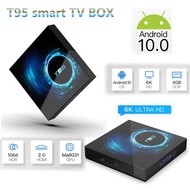 2021 NEW TV Box Android 10.0 Netflix Youtube HD 6K TV Player Google Youtube Smart TV Box T95