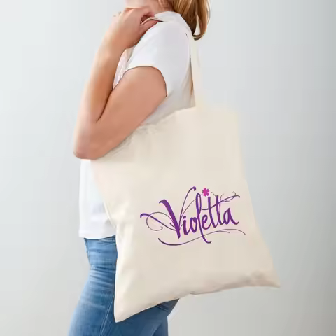 Violetta Logo - series Tote Bag sac pour femme bags woman 2025 Handbags women custom tote bag