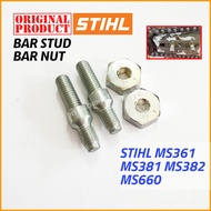Original STIHL MS361 MS381 MS382 MS660 Bar Stud & Bar Nut Set