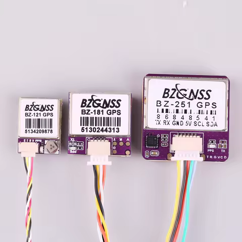BZGNSS BZ121 BZ181 BZ251 Dual Protocol GPS Positioning Module Suitable FPV Out Of Control Rescue Fix