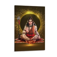 Lord Shiva Indoku Poster Poster Indian Culture Canvas Painting Wall Art Poster For Bedroom Living Ro