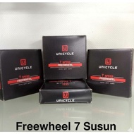 7-tier sprocket gear 7-speed priwil unicycle/