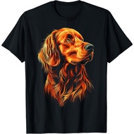 Irish Setter Dog Graphic Pet Art Irish Setter T-Shirt