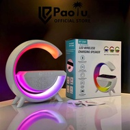 Loa Chữ G Bluetooth BT3401 có Led RGB Hỗ Trợ Sạc Nhanh Không Dây Kèm Đồng Hồ Đèn Led Nháy Theo Nhạc