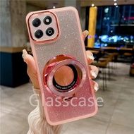 Honor X6c Casing For Honor X6c X6b X6a X6s X6 X 6b X 6a X 6s HonorX6c X6 c With Ring Holder Case Sil