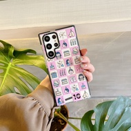 【Birthday cake】Casetify Fashion TPU Phone Case SoftPattern Case for Samsung s24ultra s24+ s24 s23ultra s23 s22+ s22ultra s21 21+ s21ultra s20 s20+ s20ultra Drop Resistant