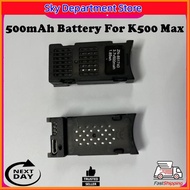 [SKY] Rechargeable 500mAh Battery For Drone K500 Max Spare Battery Pack Replacement Aircraft Toy