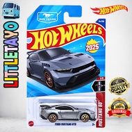 Hot Wheels Ford Mustang GTD Silver Diecast Sports Car