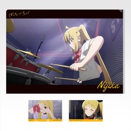 Ichiban Kuji CLEAR FILE A4 & STICKER Bocchi the Rock Nijika Ijichi