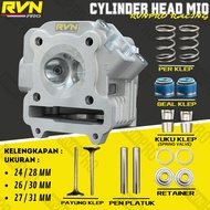CYLINDER RVN RACING BLOCK HEAD MIO CARBON FINO CARBON NUOVO CNC PORTING 24/28 27/31 26/30 MM 24 28 -