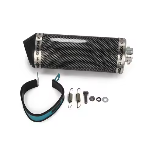 Motorcycle 38mm Muffler Silencer Pipe Assembly kit For 38mm Interface Kawasaki KX KLX KXF 85 150 250