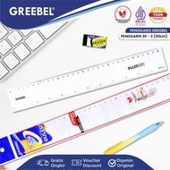Sturdy Transparent Plastic Ruler / Ruler Set