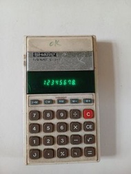 發光管計數機 SHARP 古老計數機