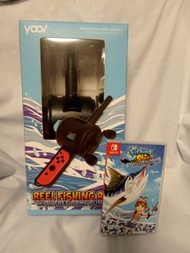 SWITCH 的 FISHING STAR WORLD TOUR 遊戲 + 魚竿配件  ❗❗  請留意以下說明描述  ❗❗