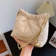 Women Trendy Sling Bag Bucket Bag Underarm Women Bag Casual Shoulder Bag Crossbody Women Bag Beg Tan